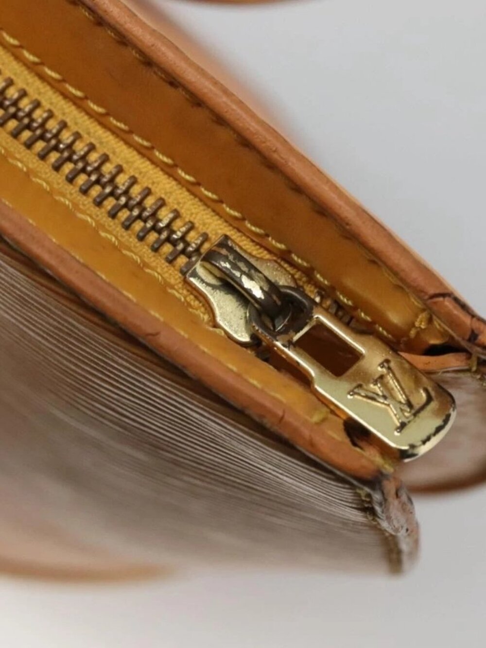 LOUIS VUITTON Epi Saint Jacques Shopping Shoulder Bag Yellow M52269 Auth sw321 - Picture 11 of 16
